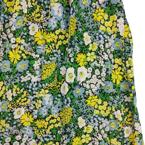 ASOS New Look Tall Peter Pan Collar Puff Sleeve Floral Midi Dress, Women's 6 - Picture 12 of 13